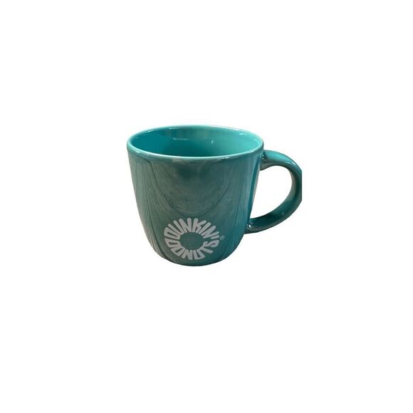 2014 Teal Dunkin Donuts Coffee Cup LN - Picture 1 of 3